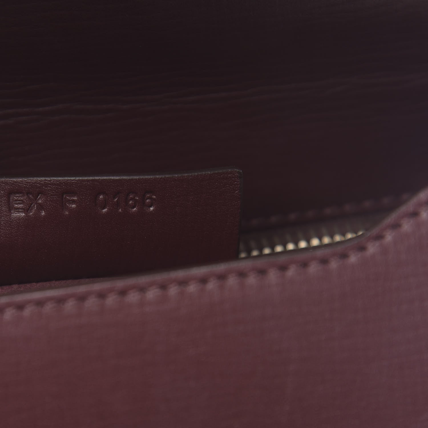 Givenchy Textured Calfskin Mini Pandora Box Chain Crossbody Bag Oxblood 7 of 17