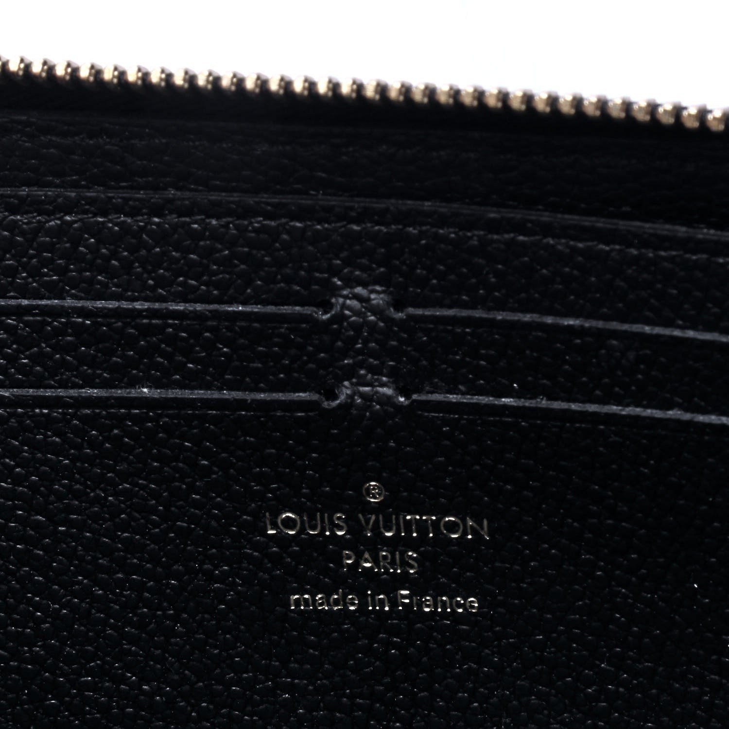 Louis Vuitton Empreinte Clemence Wallet Black 4 of 4