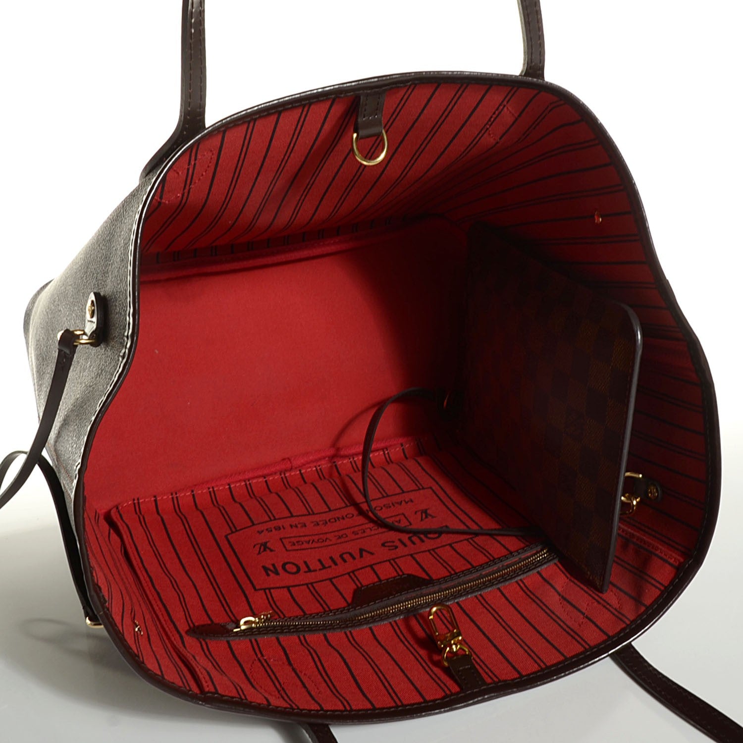 Louis Vuitton Damier Ebene Neo Neverfull MM 23 of 28