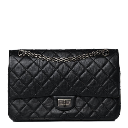 Chanel Aged Calfskin Quilted 2.55 Reissue 226 Flap Black 1 of 13