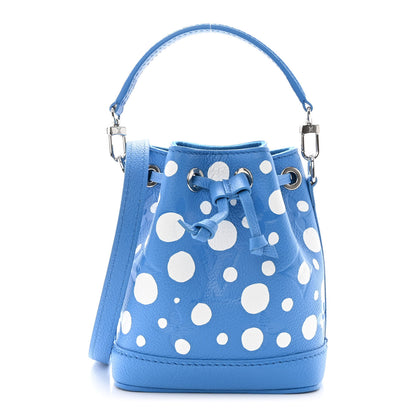 Louis Vuitton LV X YK Empreinte Nano Noe MM Blue White 1 of 10