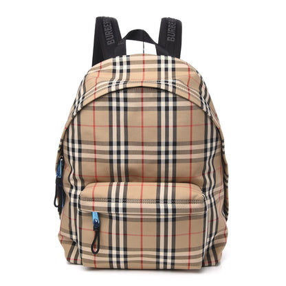 Burberry Vintage Check Jett Backpack Archive Beige 1 of 9