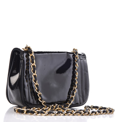 Chanel Patent Mini Flap Black 3 of 17