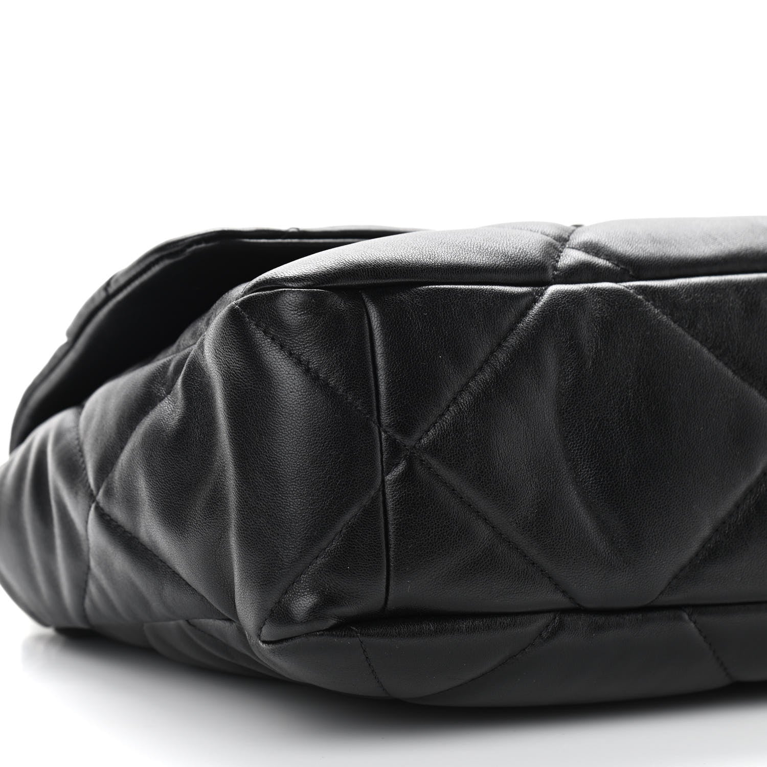 Chanel Lambskin Quilted Large Chanel 19 Flap Black 9 of 11