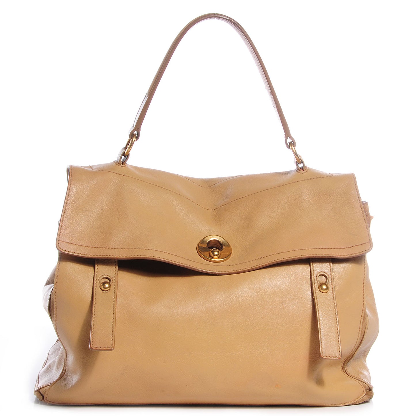 Leather Medium Muse Two Beige