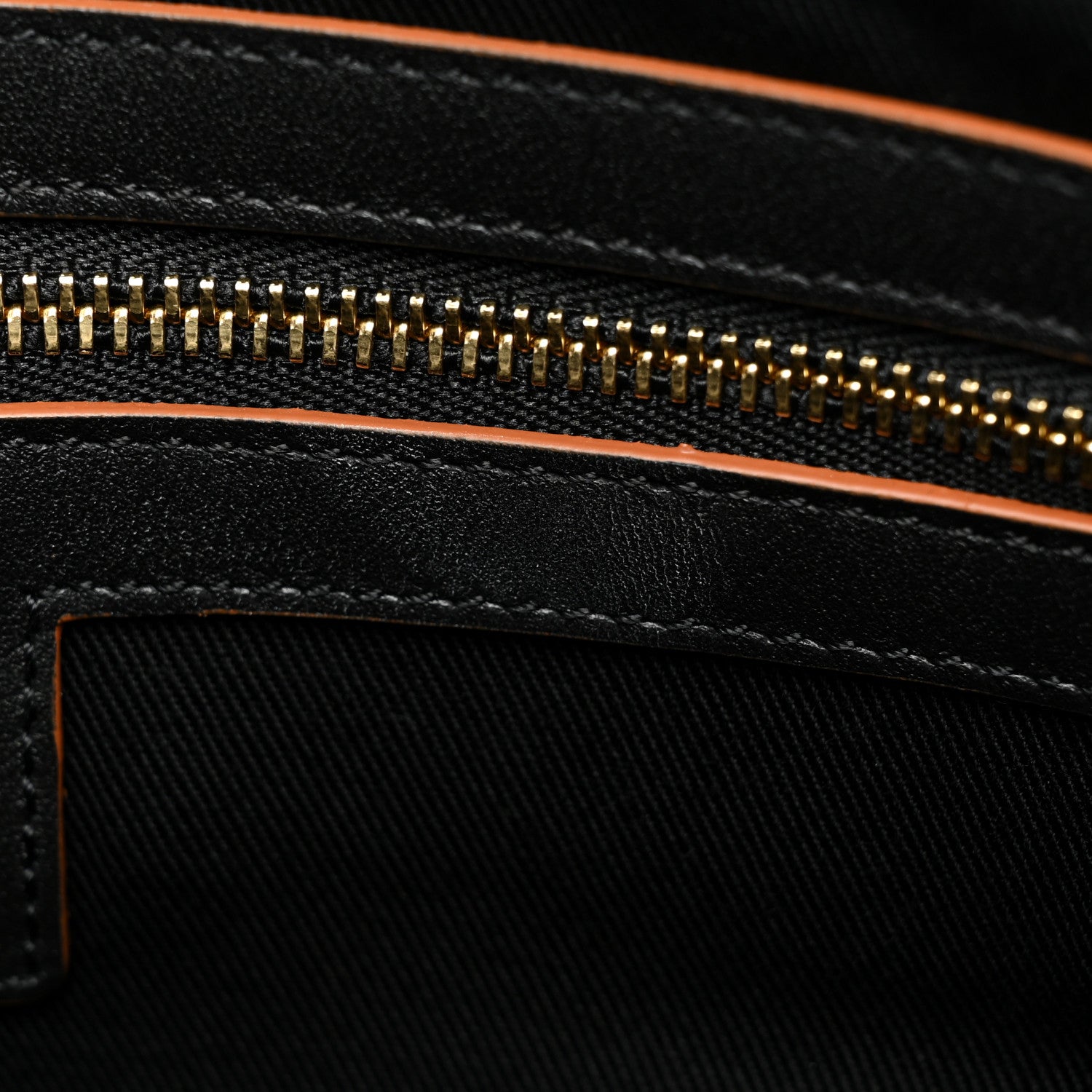 MCM Calfskin Monogram Klara Crossbody Pouch Black 8 of 8