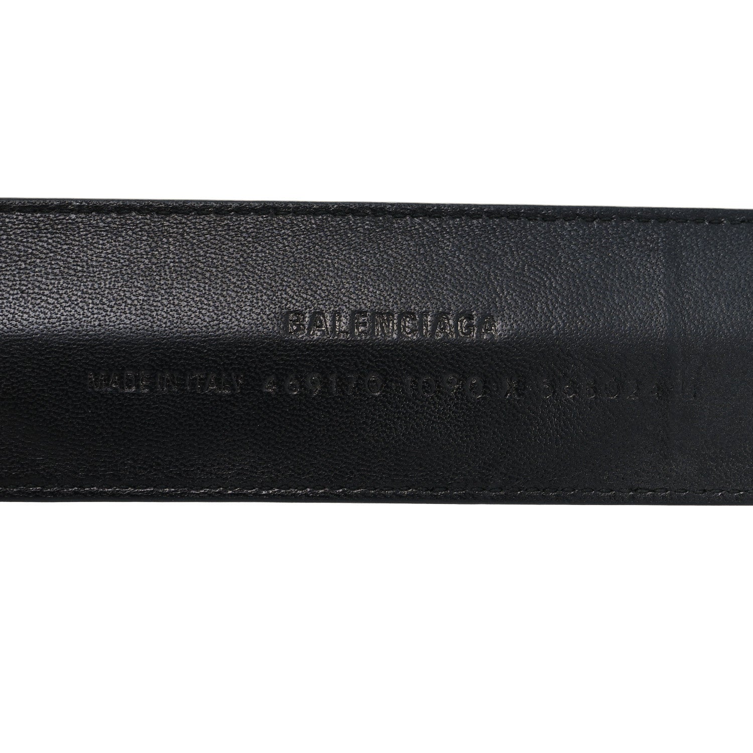 Balenciaga Agneau Cycle Slap Bracelet Black 5 of 5