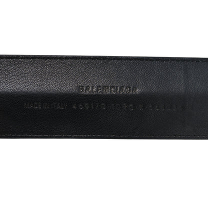 Balenciaga Agneau Cycle Slap Bracelet Black 5 of 5