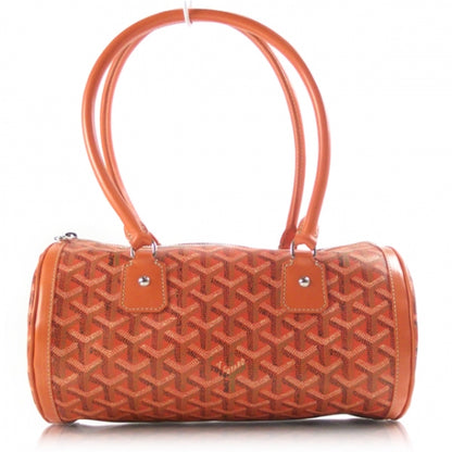 Goyard Goyardine Amakios PM Bowler Tote Bag Orange 1 of 12