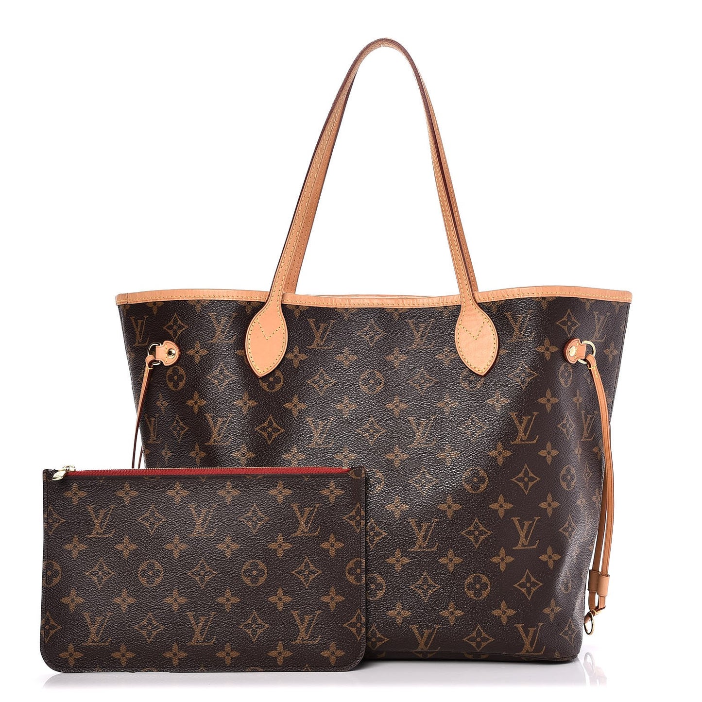 Monogram Neo Neverfull MM Cherry