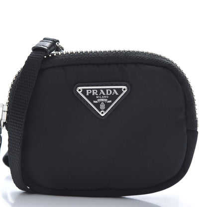 Prada Trick Tessuto Nylon Cargo Pouch Black 8 of 11