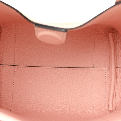 Moynat Taurillon Gex Duo Tote Bag BB Cannelle Petal 5 of 9