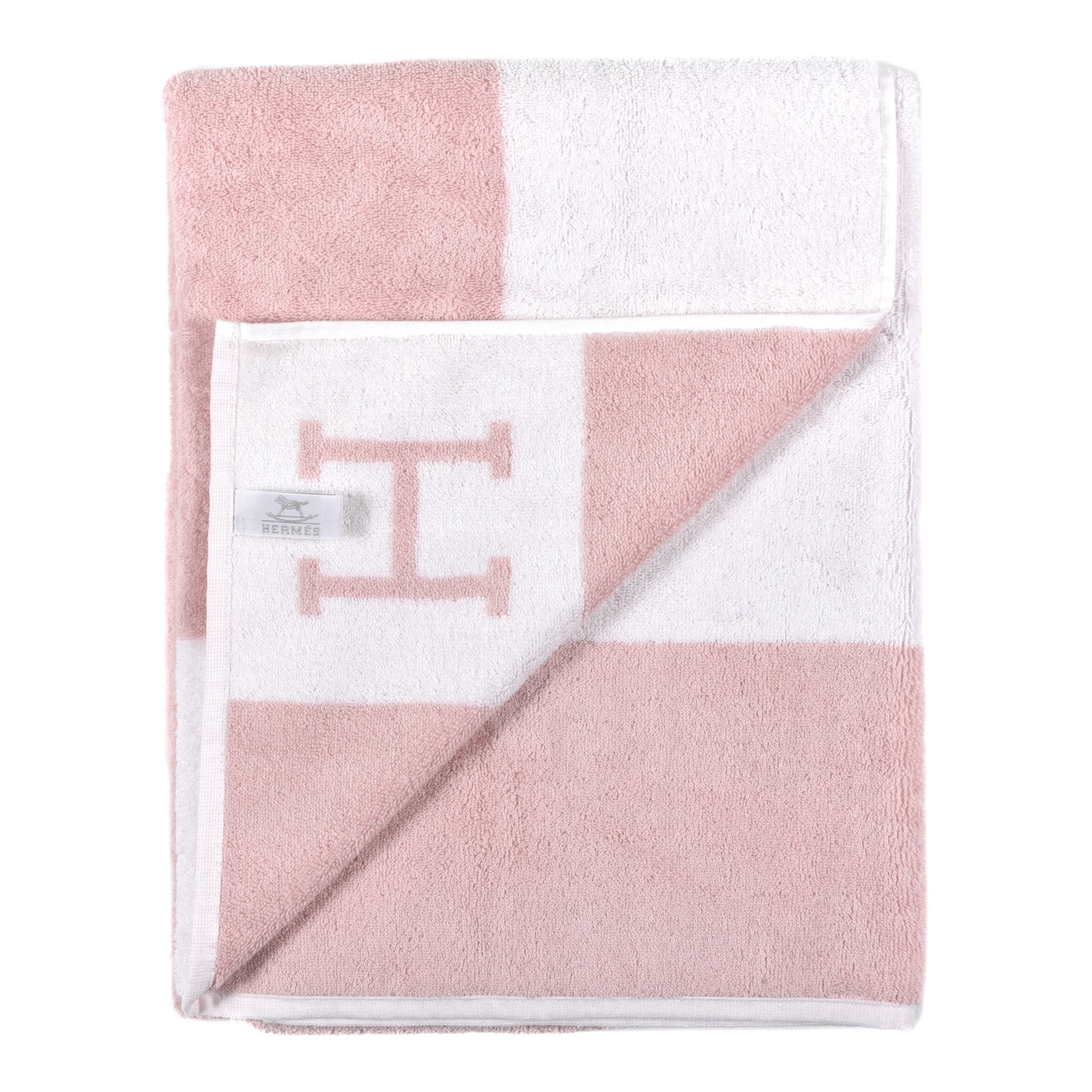 Cotton Avalon Bath Towel Rose Lilas