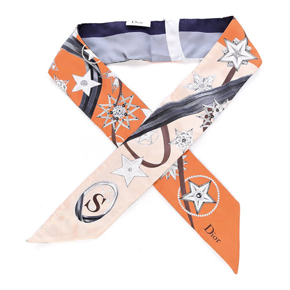 Christian Dior Silk ABCDior S Mitzah Scarf 1 of 6