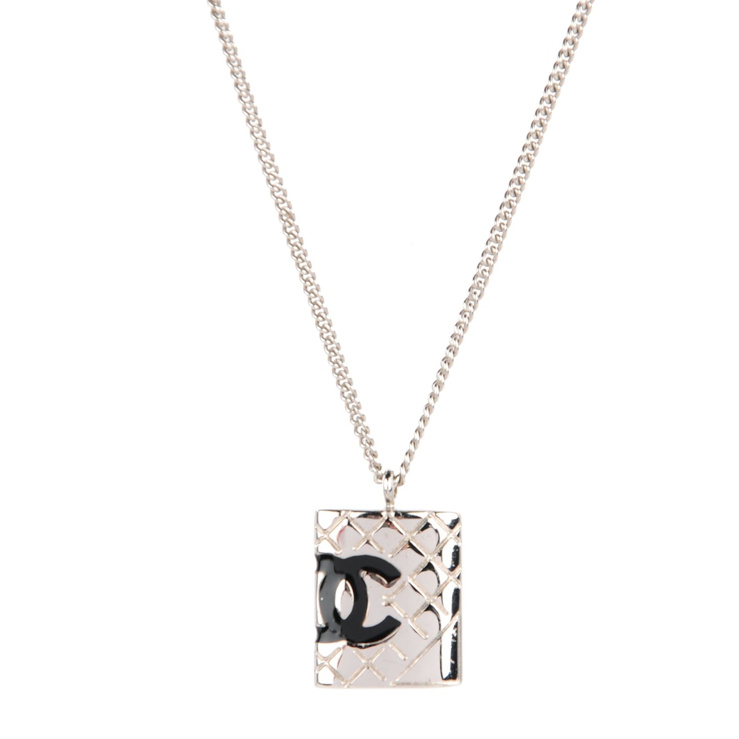 Cambon Pendant Necklace Silver