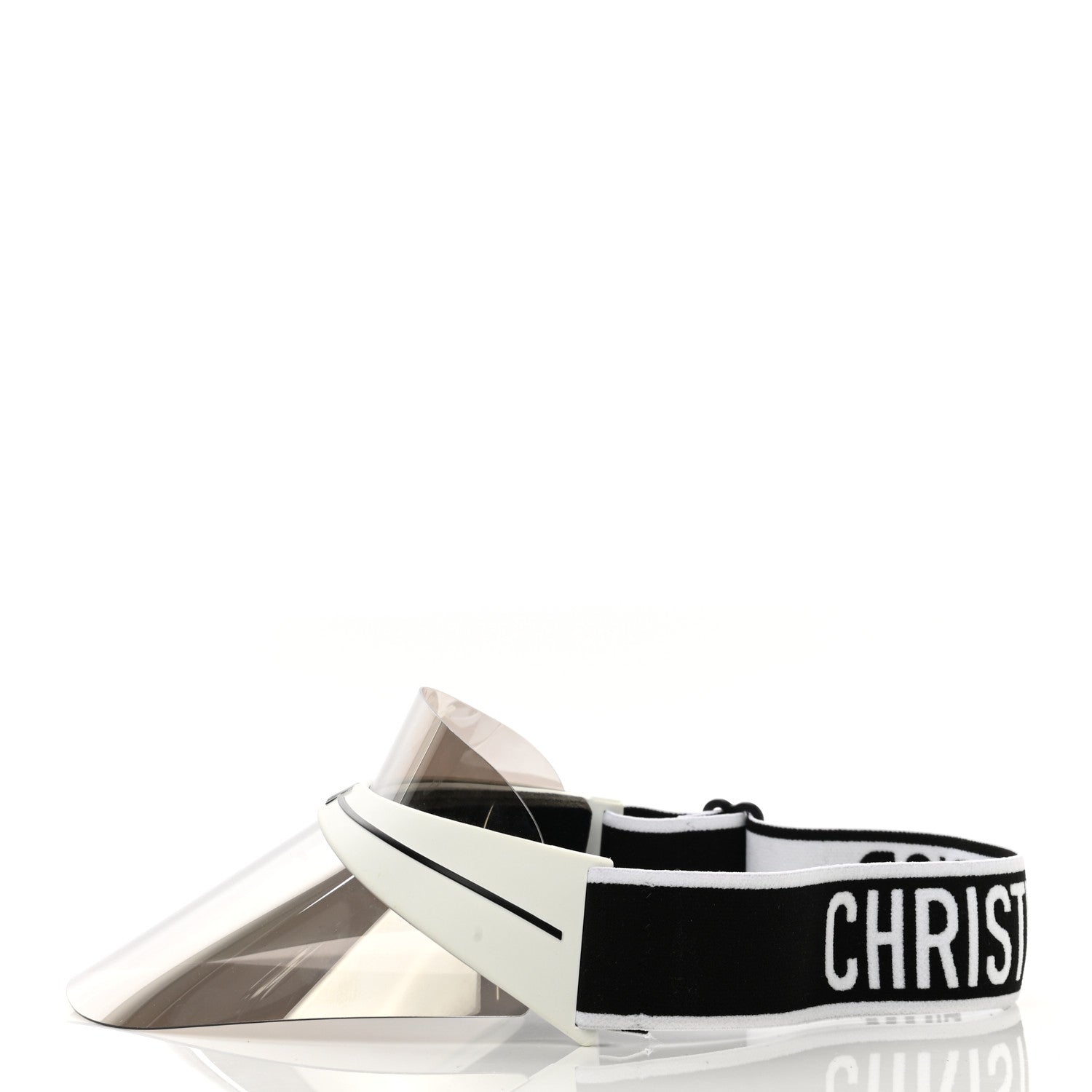 Christian Dior Mirrored DiorClub1 Sun Visor Silver 4 of 8