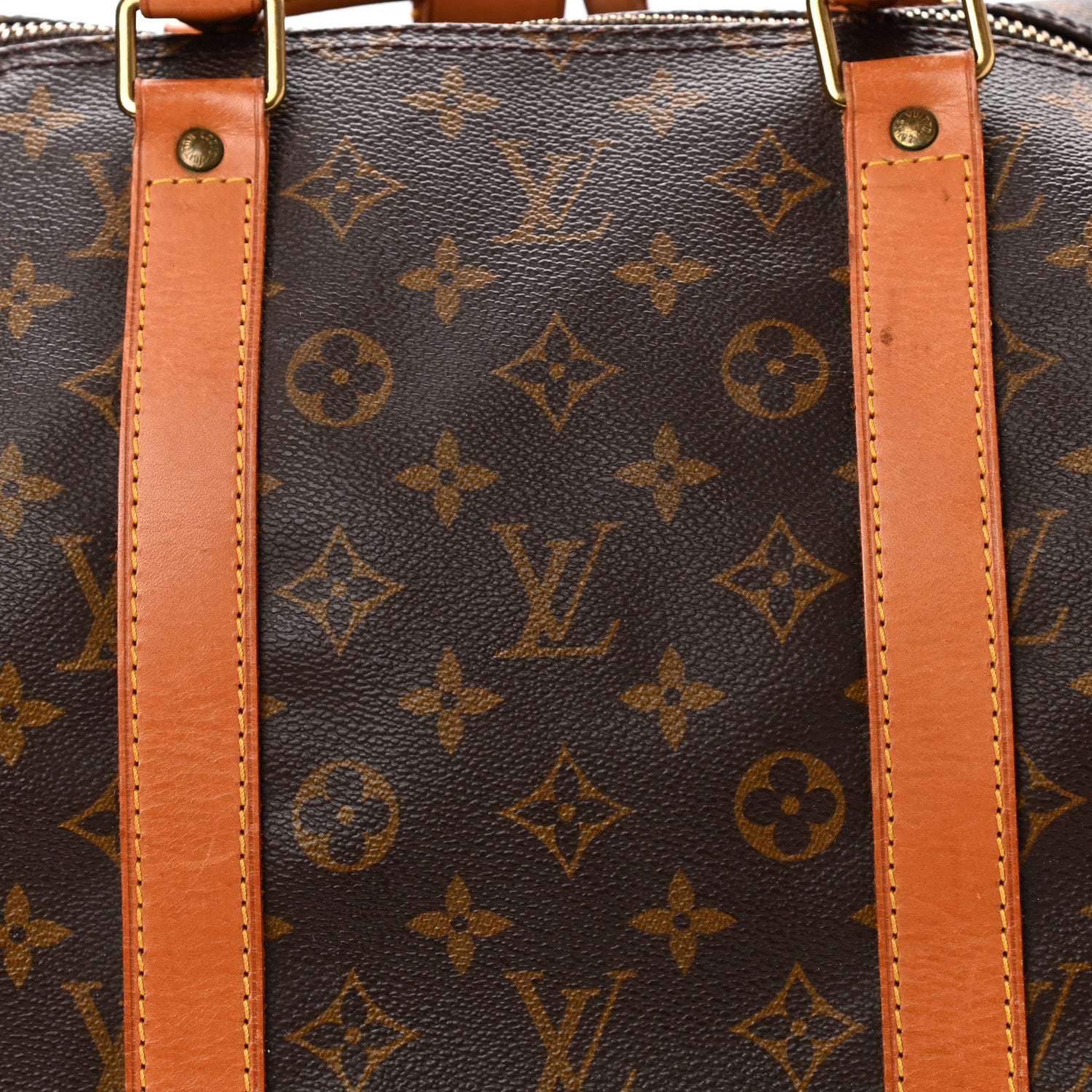 Louis Vuitton Monogram Keepall Bandouliere 55 13 of 15