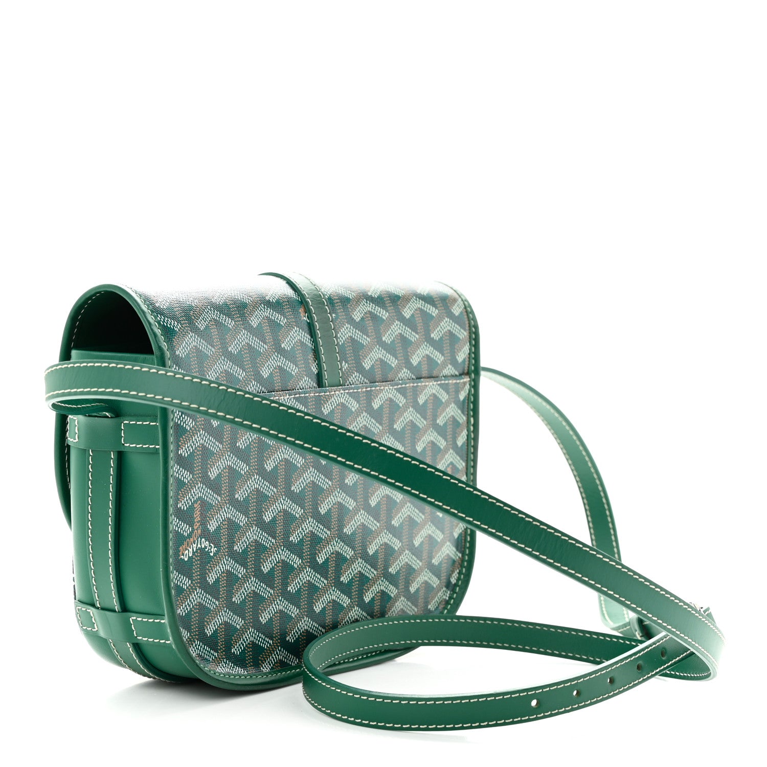 Goyard Goyardine Belvedere II PM Messenger Bag Green 3 of 10