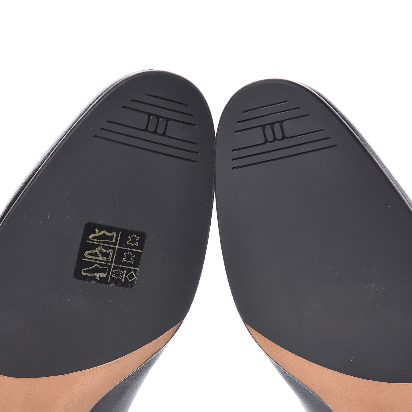 Goatskin Paris Loafers 36.5 Black