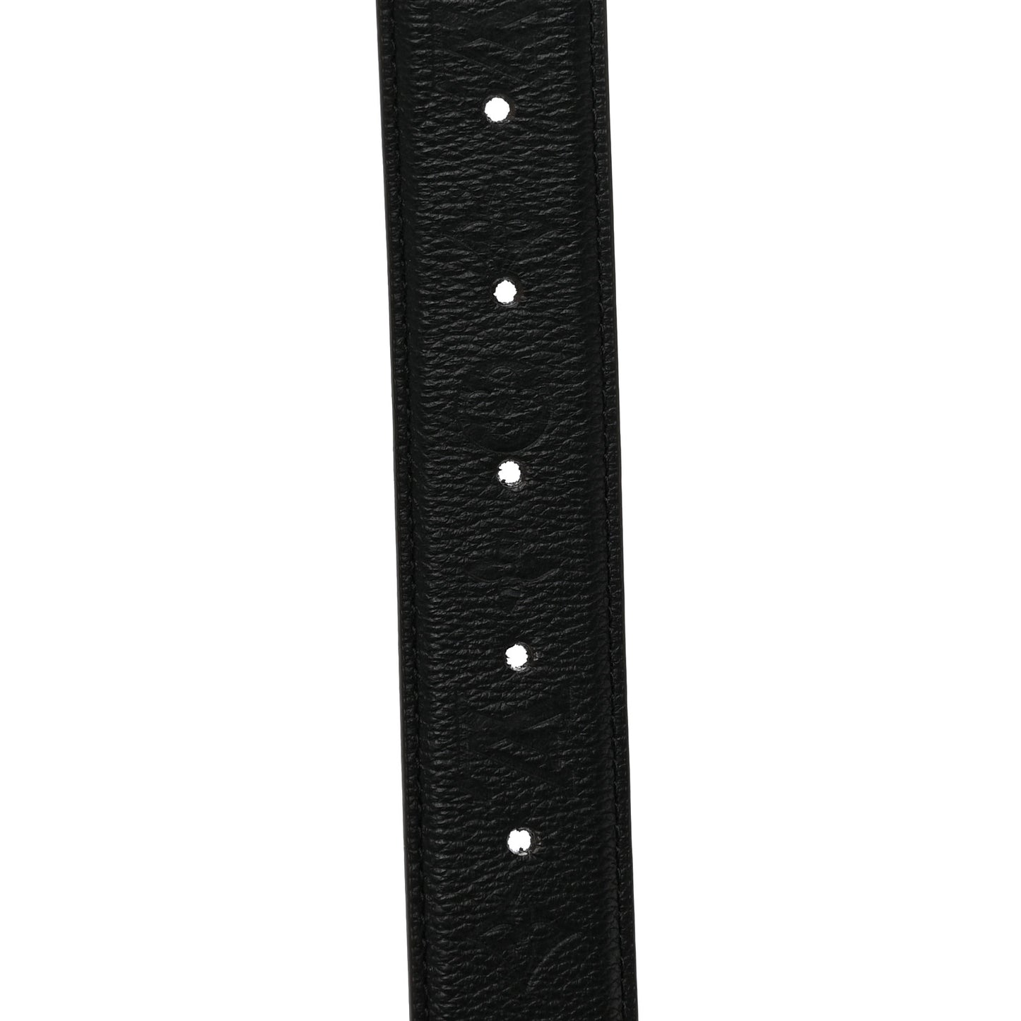 Calfskin Monogram 30mm Flowergram Reversible Belt 85 34 Black