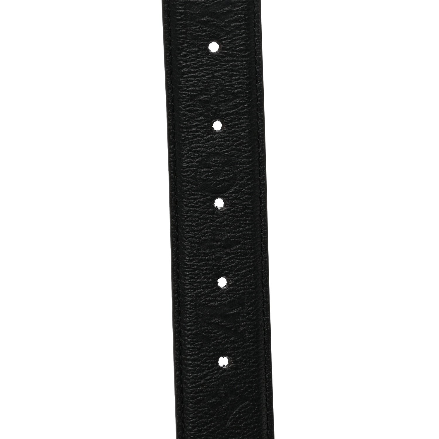 Louis Vuitton Calfskin Monogram 30mm Flowergram Reversible Belt 85 34 Black 4 of 4