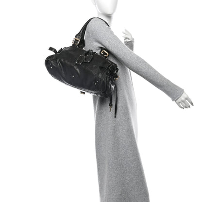 Chloe Calfskin Medium Paddington Capsule Satchel Bleu 2 of 17