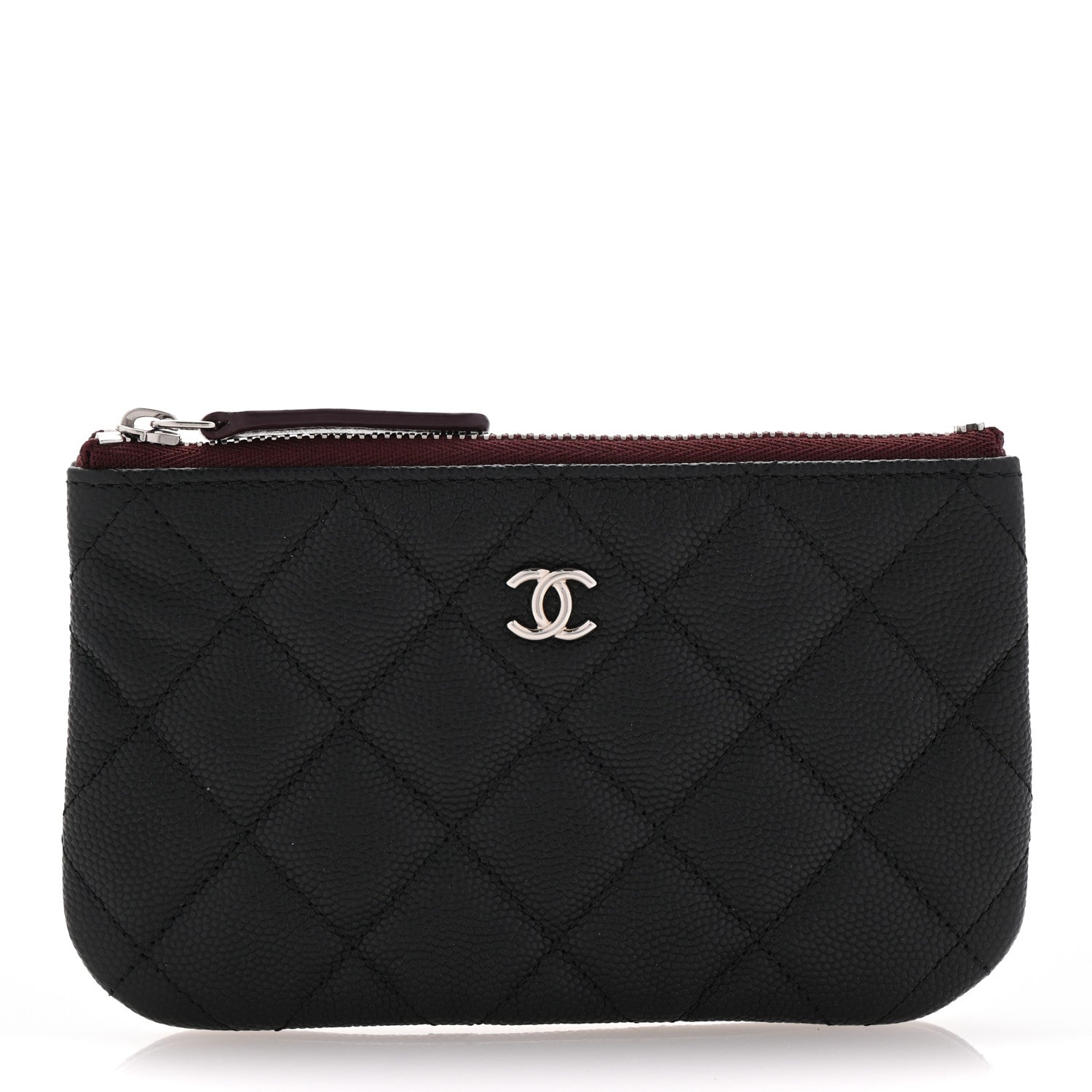 Chanel Caviar Quilted Small Pouch Black 1 of 8
