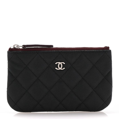Chanel Caviar Quilted Small Pouch Black 1 of 8