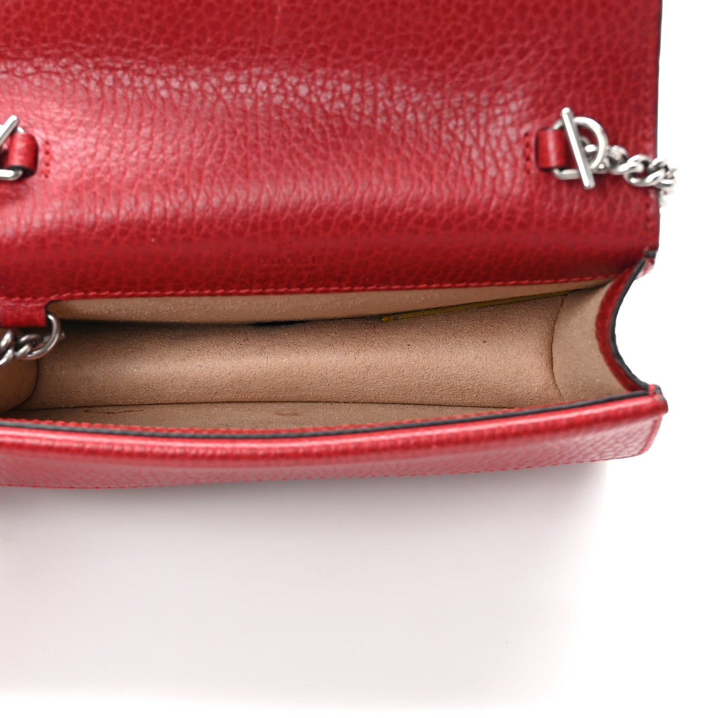 Calfskin Super Mini Dionysus Shoulder Bag Hibiscus Red