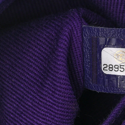 Chanel Caviar Chevron Quilted Mini Coco Handle Flap Purple 7 of 11