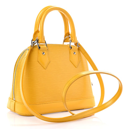 Louis Vuitton Epi Alma BB Citron 3 of 15
