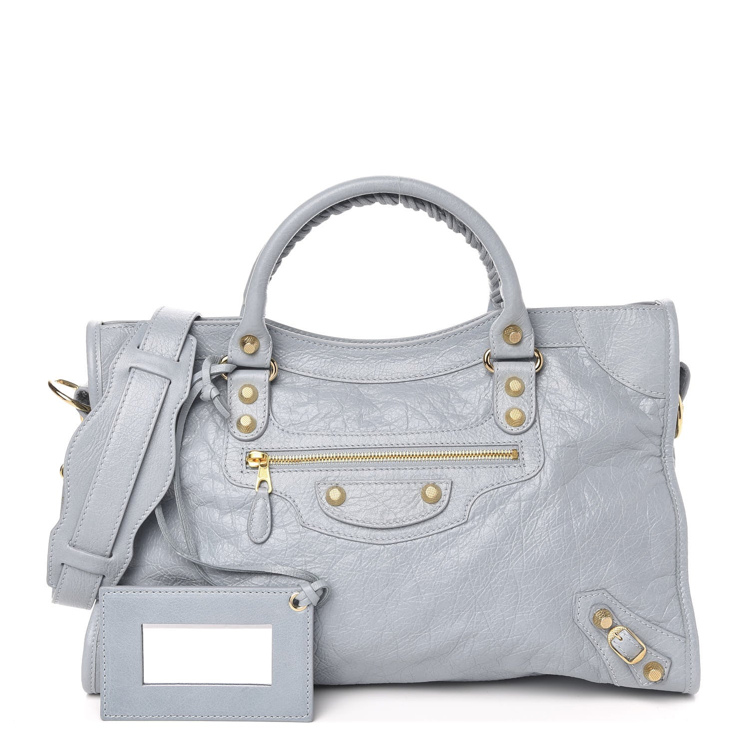 Balenciaga Agneau Giant 12 Gold Hardware City Bleu Opaline 1 of 10