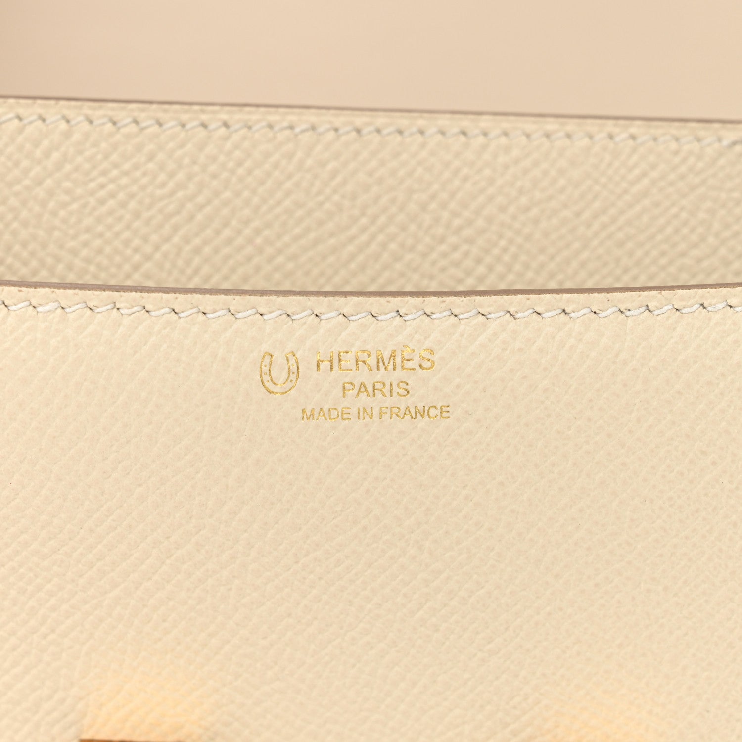 Hermes Epsom Horseshoe Constance Elan 25 Craie 6 of 10