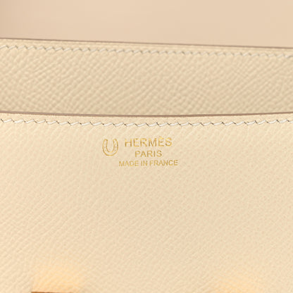 Hermes Epsom Horseshoe Constance Elan 25 Craie 6 of 10