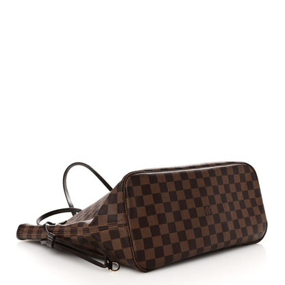Louis Vuitton Damier Ebene Neverfull MM 4 of 10