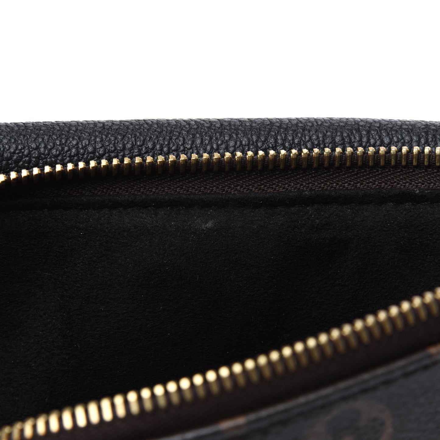 Monogram Twice Pochette Black
