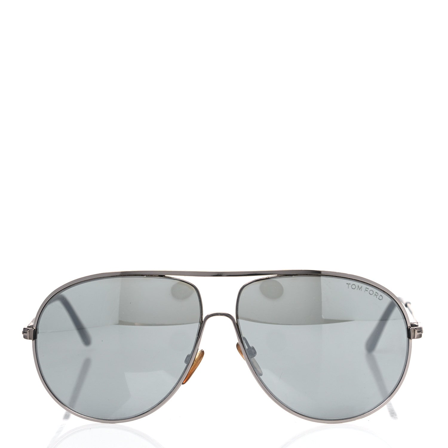 Tom Ford Aviator Sunglasses TF450 Silver 2 of 4