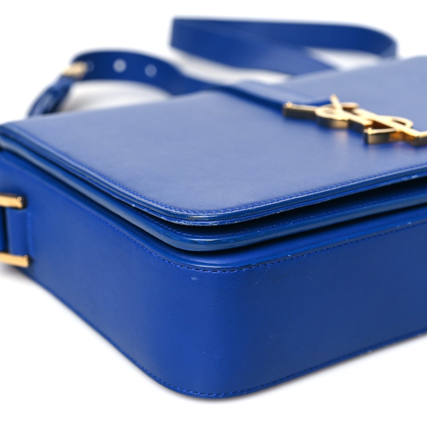 Smooth Calfskin Medium Classic Monogram Universite Bag Royal Blue