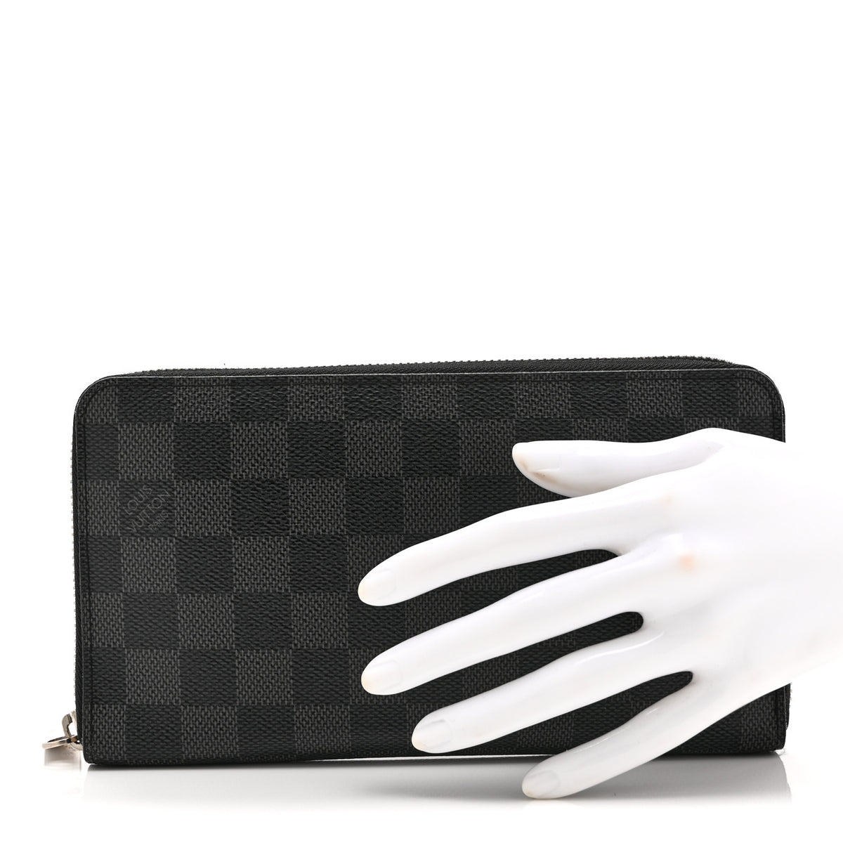 Louis Vuitton Damier Graphite Zippy Organizer Wallet 2 of 11