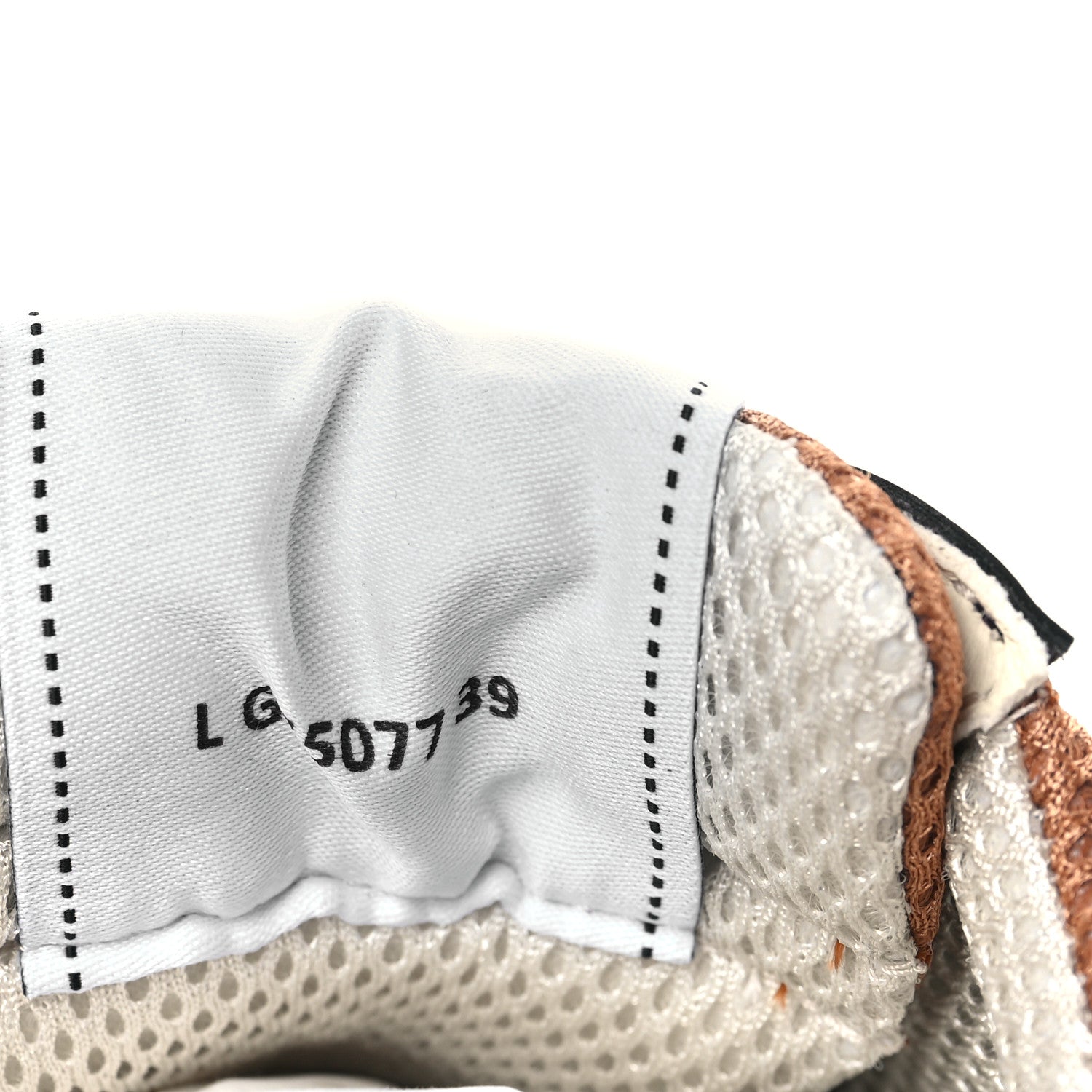 Chanel Fabric Laminated Calfskin Stretch CC Womens Sneakers 39 Brown Dark Grey 9 of 9