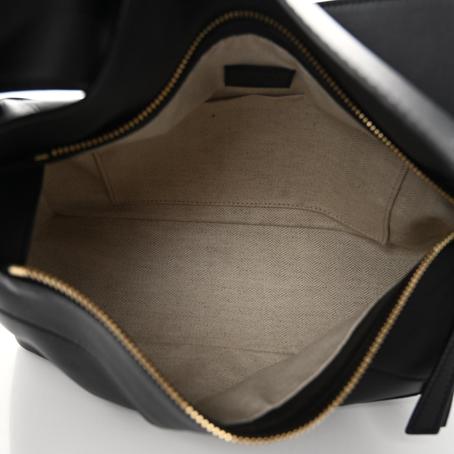 Calfskin Puzzle Hobo Black