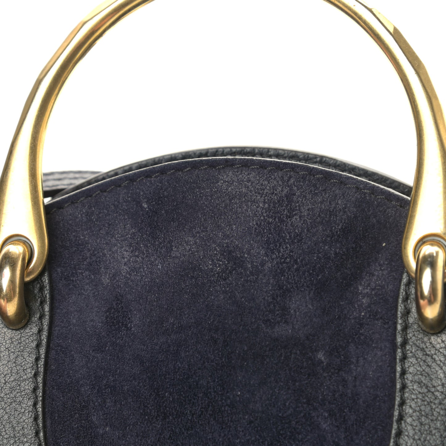 Calfskin Suede Medium Pixie Bag Full Blue