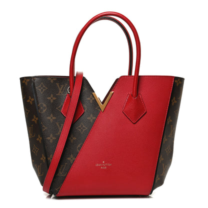 Louis Vuitton Calfskin Monogram Kimono Tote PM Cherry 1 of 10