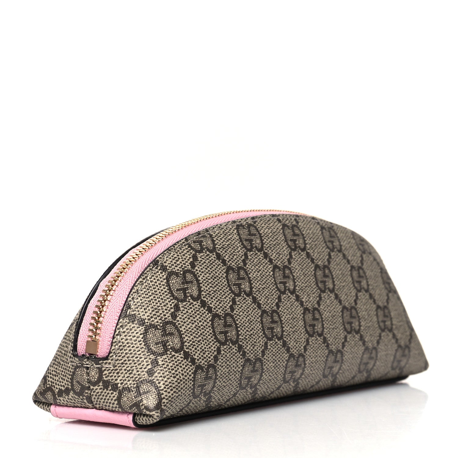 Gucci X DISNEY GG Supreme Monogram Daisy Duck Pencil Case Pink 3 of 10
