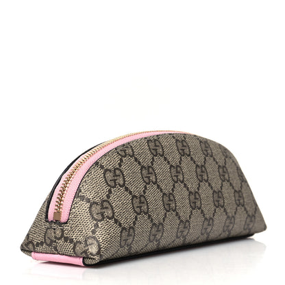 Gucci X DISNEY GG Supreme Monogram Daisy Duck Pencil Case Pink 3 of 10
