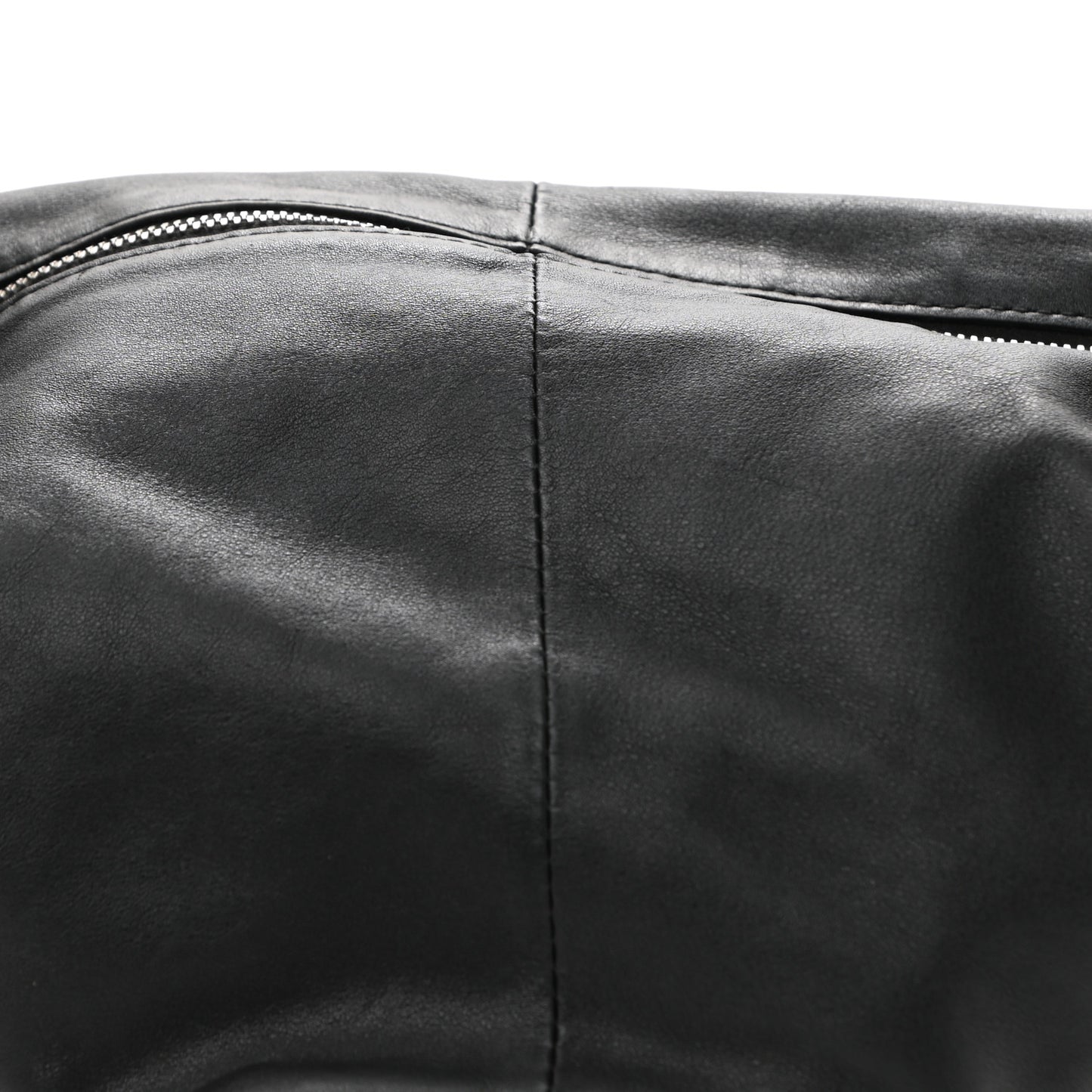 Calfskin Mini Double Knot Bag Black