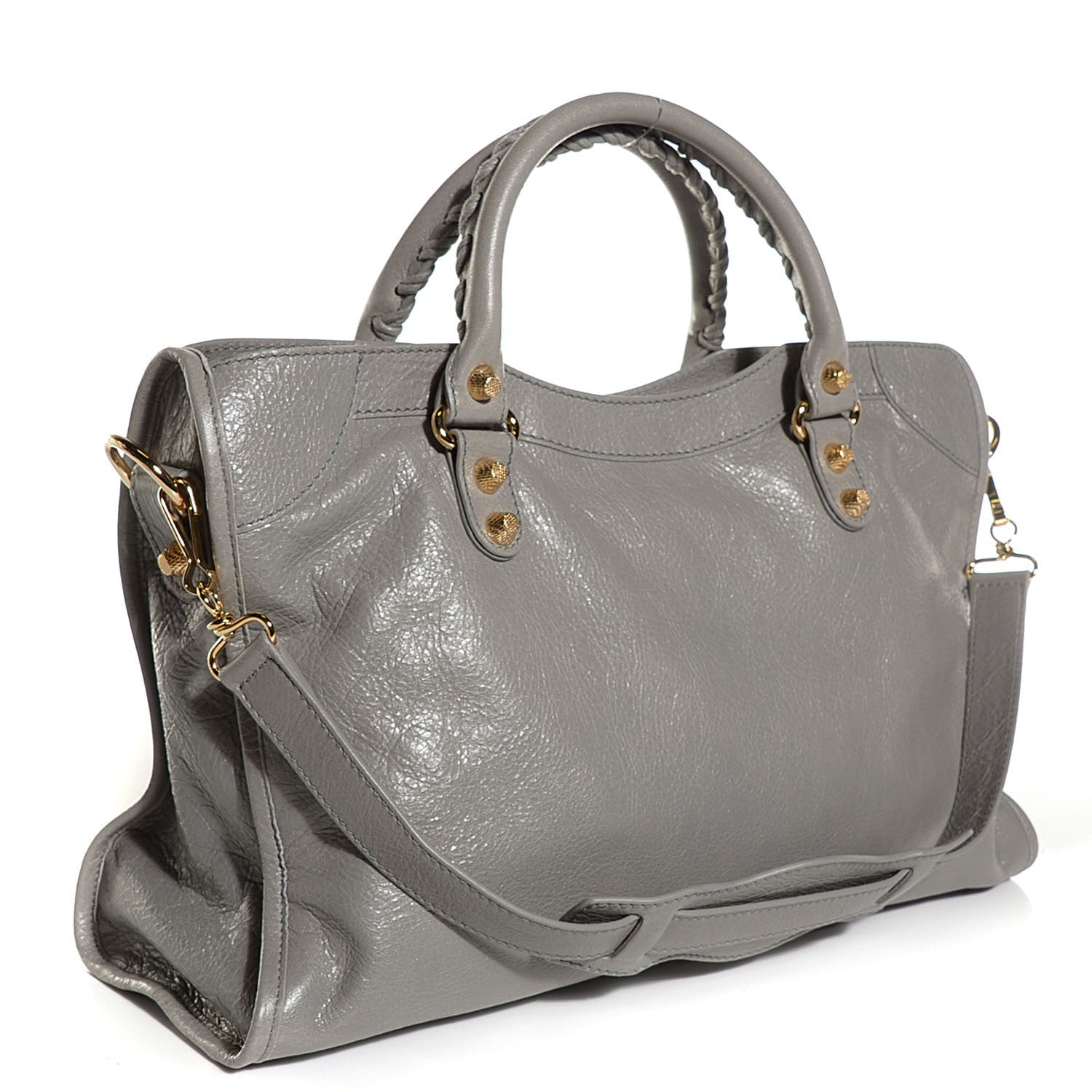 Balenciaga Agneau Giant 12 Gold Hardware City Gris Pyrite 3 of 11