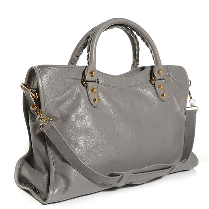 Balenciaga Agneau Giant 12 Gold Hardware City Gris Pyrite 3 of 11