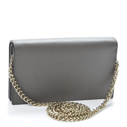 Gucci Dollar Calfskin Medium Betty Chain Wallet Loess 2 of 10