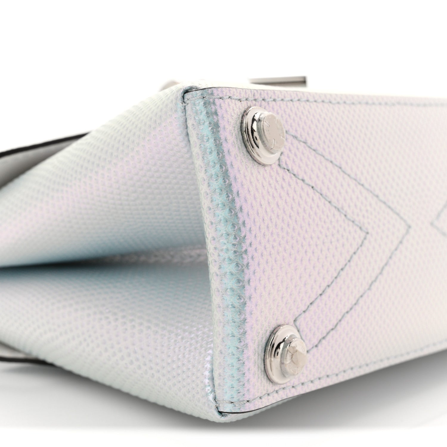 Louis Vuitton Lizard Rose Des Vents Mini Bleu Celeste 9 of 10